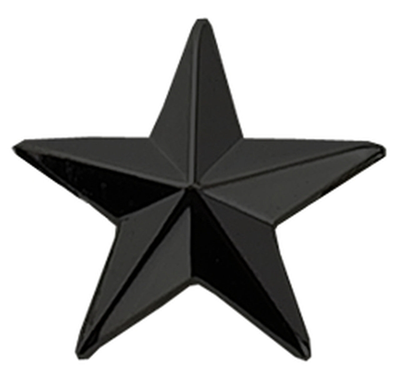 1 Star, 1 Post & Clutch Back, Pairs, 1" High