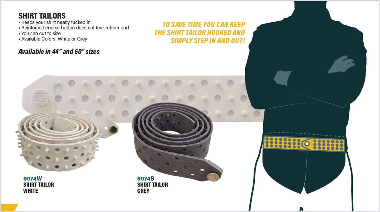 Shirt Tailor Rubber Belt - Adjustable Shirt Keeper
