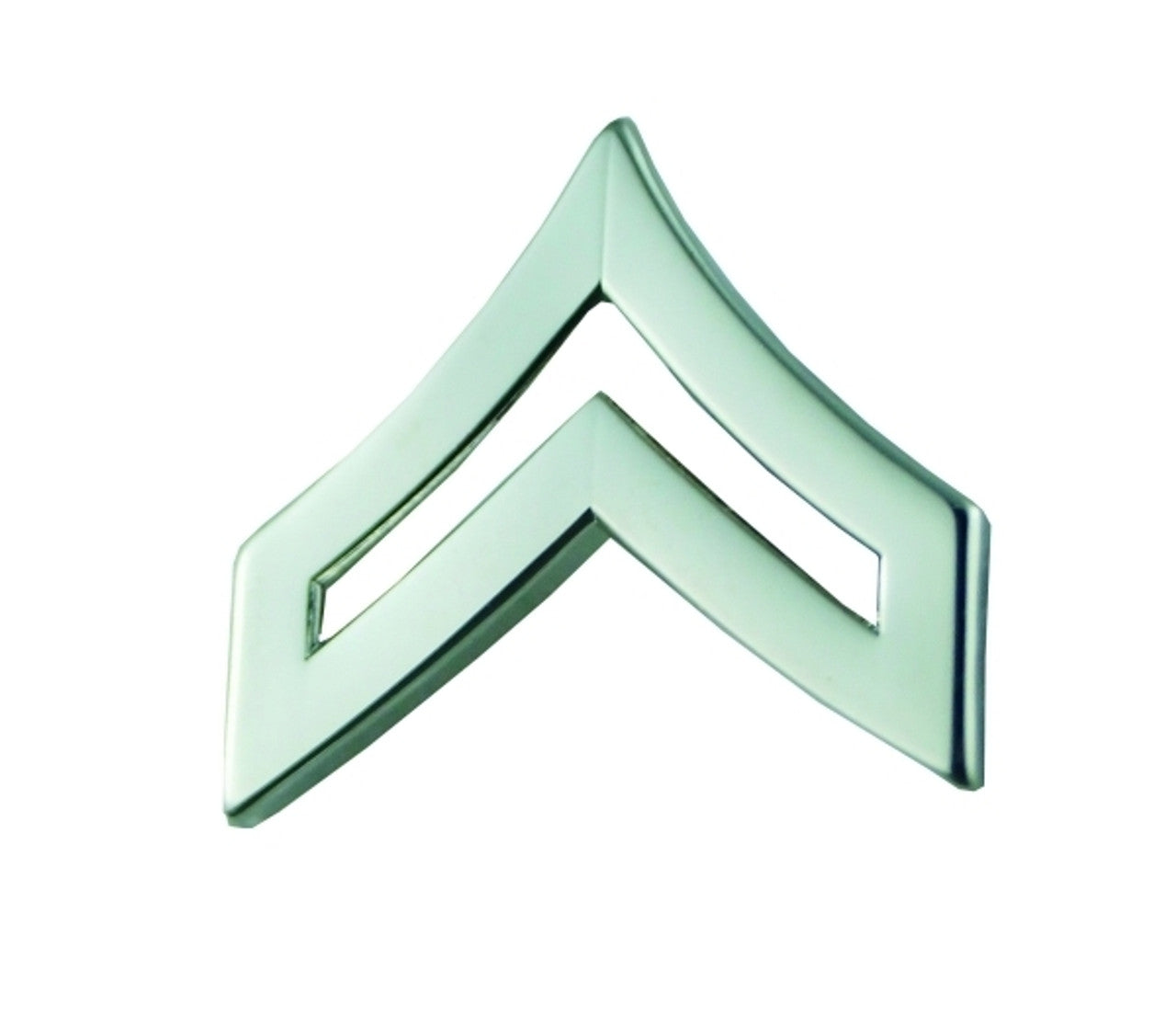 CPL Chevrons, Tall/Pointy, 2 Posts & Clutch Backs, Pairs, Pointy-3/4" Wide