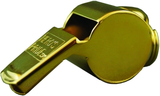 Standard Issue Whistle: Durable and Distinctive in Gold or Nickel Finish