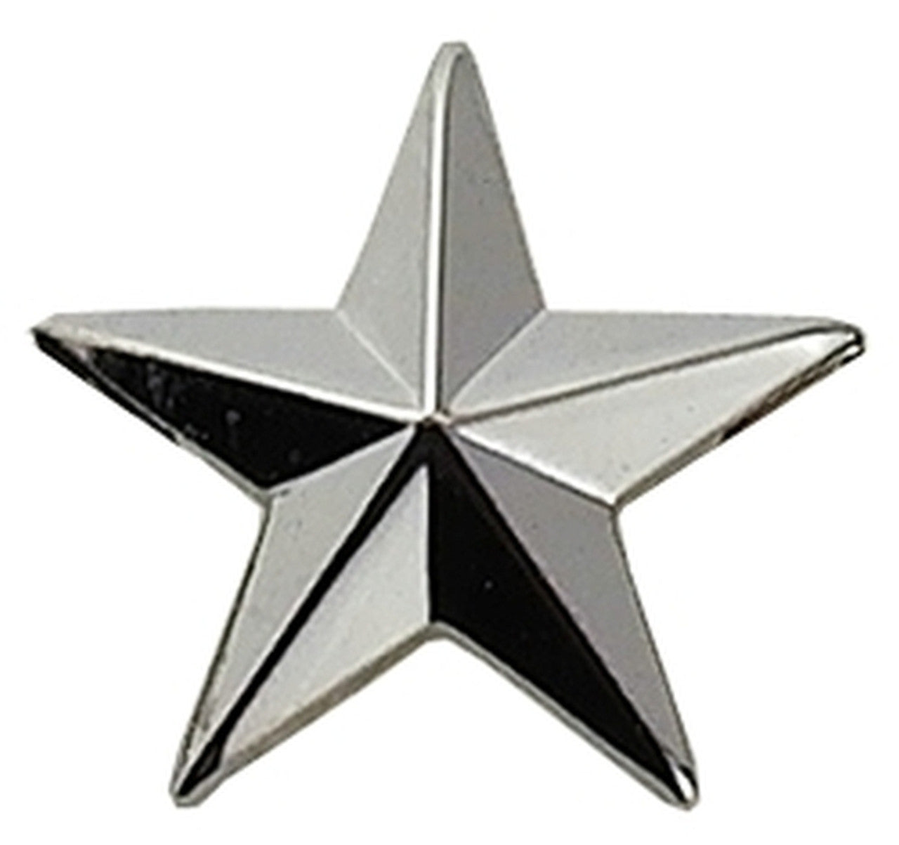 1 Star, 1 Post & Clutch Back, Pairs, 1" High