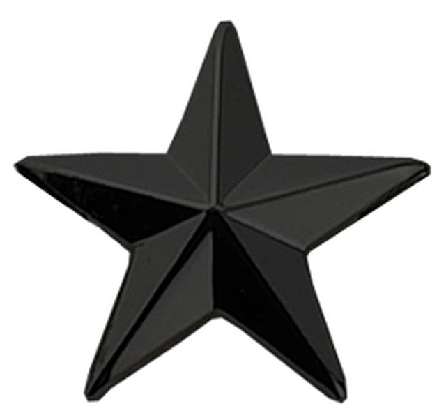 1 Star, 1 Post & Clutch Back, Pairs, 1/2" High