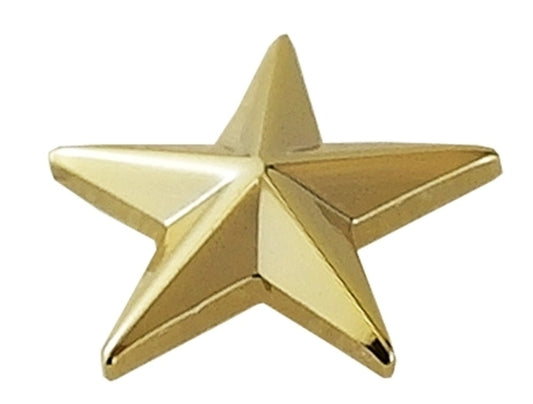 1 Star, 1 Post & Clutch Back, Pairs, 5/8" High