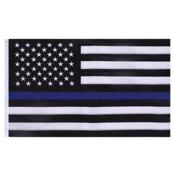 Deluxe Thin Blue Line Flag
