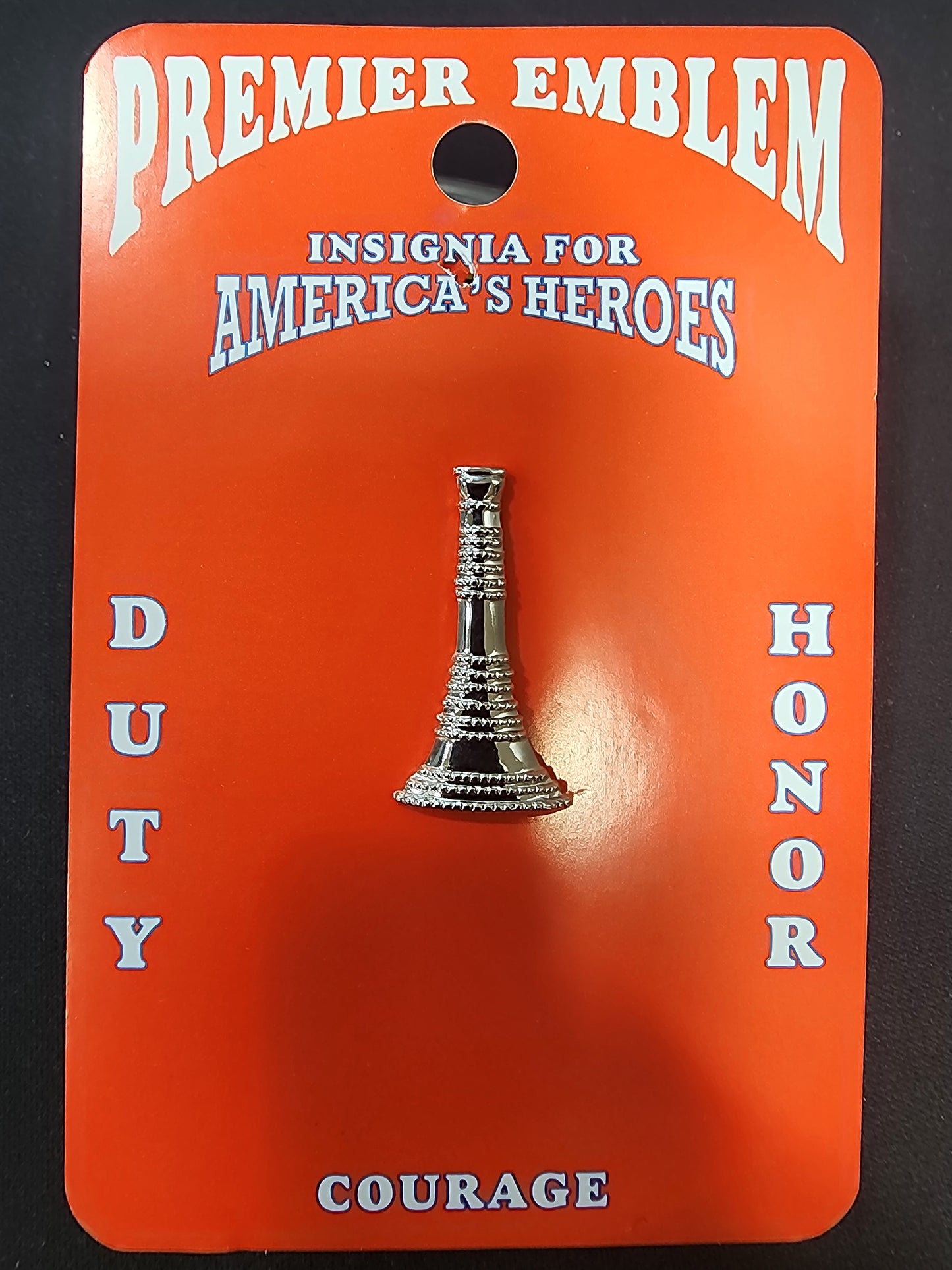 1 1/4" SINGLE BUGLE SILVER