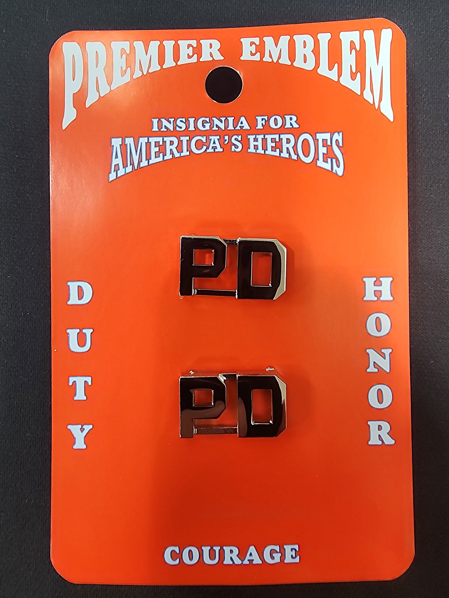 1/2" Silver Cutout Letters - PD