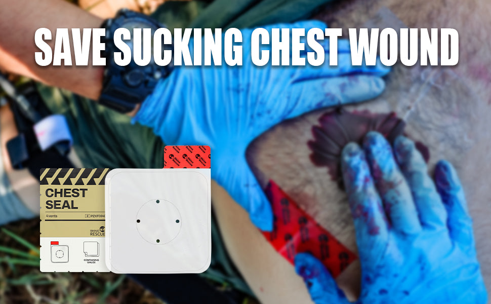 RHINO RESCUE Vented Chest Seal