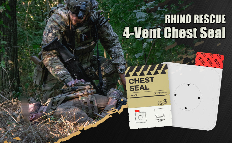 RHINO RESCUE Vented Chest Seal