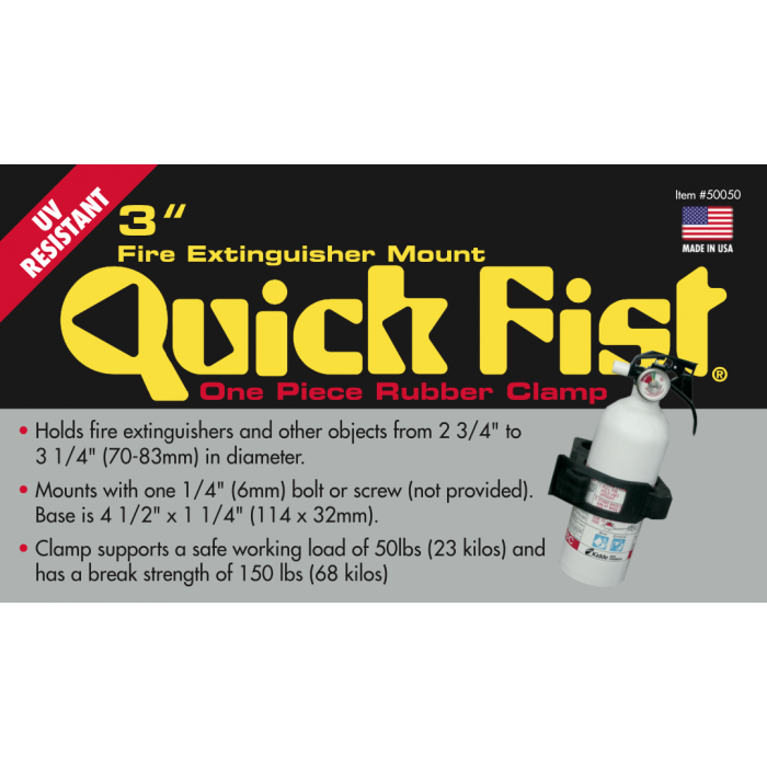 3" QUICK FIST clamp - Item #50050