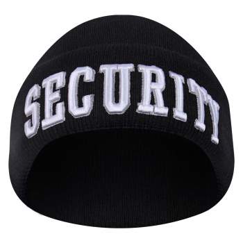 Deluxe Security Embroidered Watch Cap