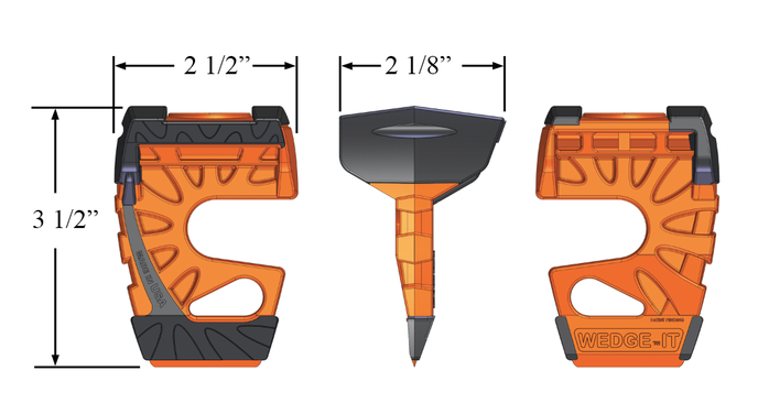 Wedge-It - The Ultimate Portable Temporary Doorstop