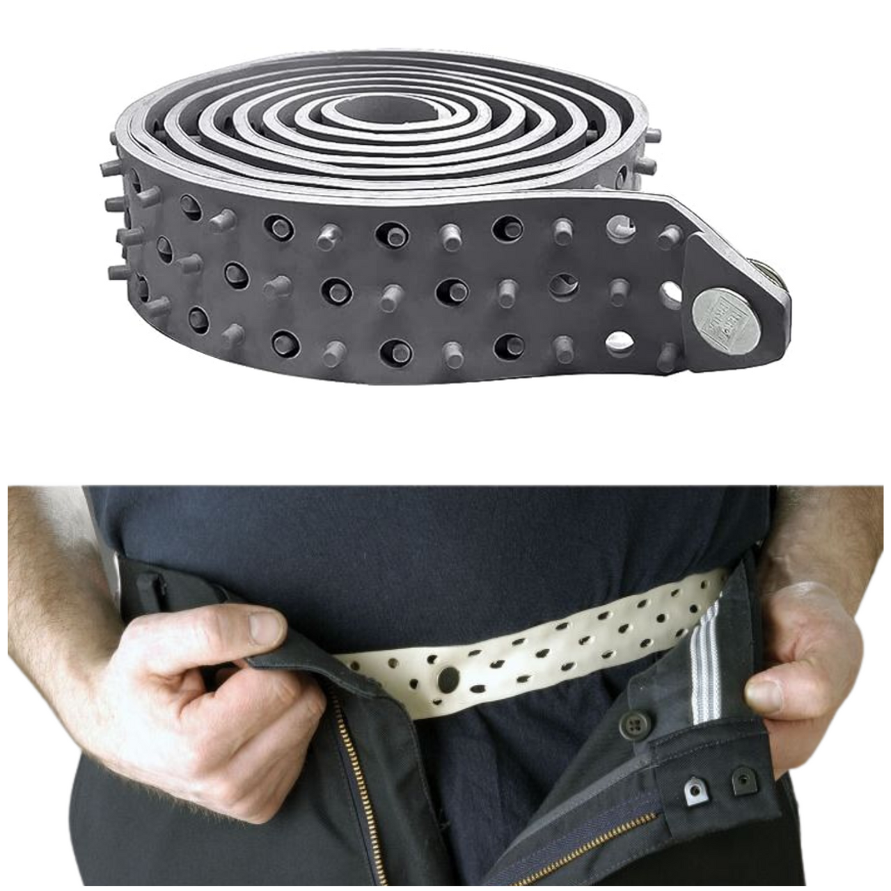 Shirt Tailor Rubber Belt - Adjustable Shirt Keeper