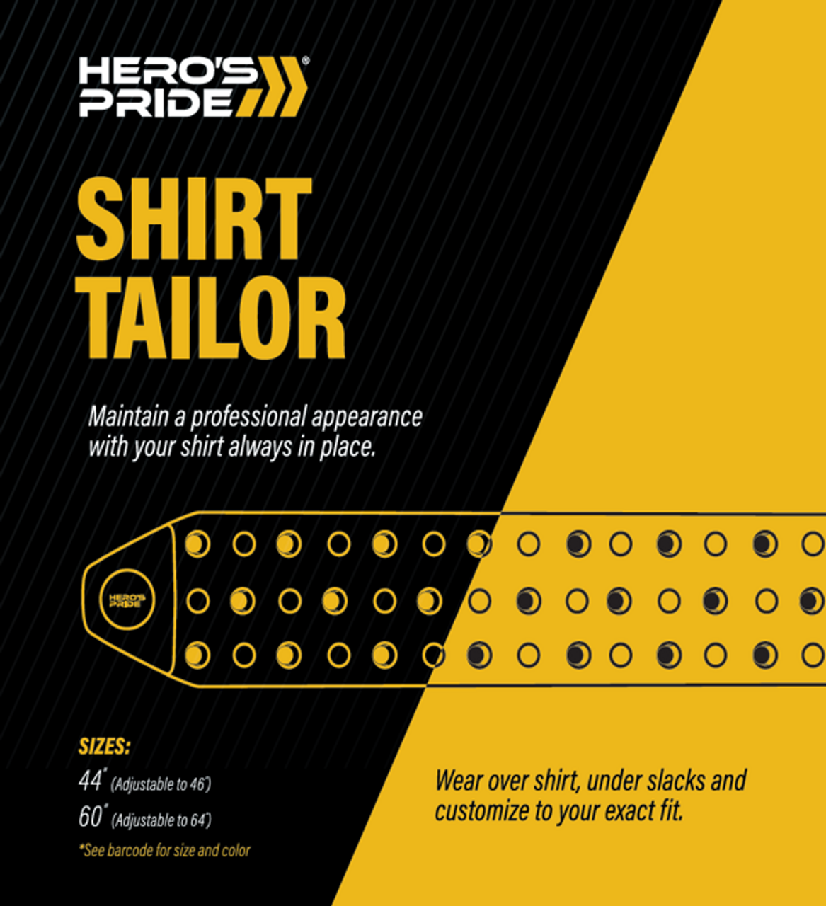 Shirt Tailor Rubber Belt - Adjustable Shirt Keeper