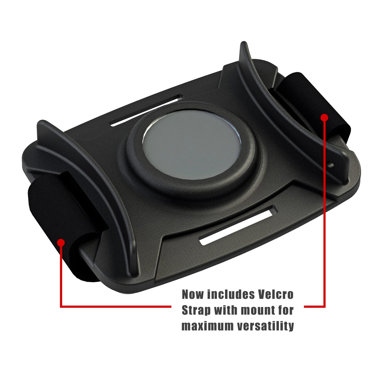 Replacement Wearable Magnet Mount Base With Velcro Strap