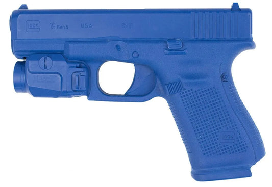 Blue Training Gun Glock 19 w/ TLR 7