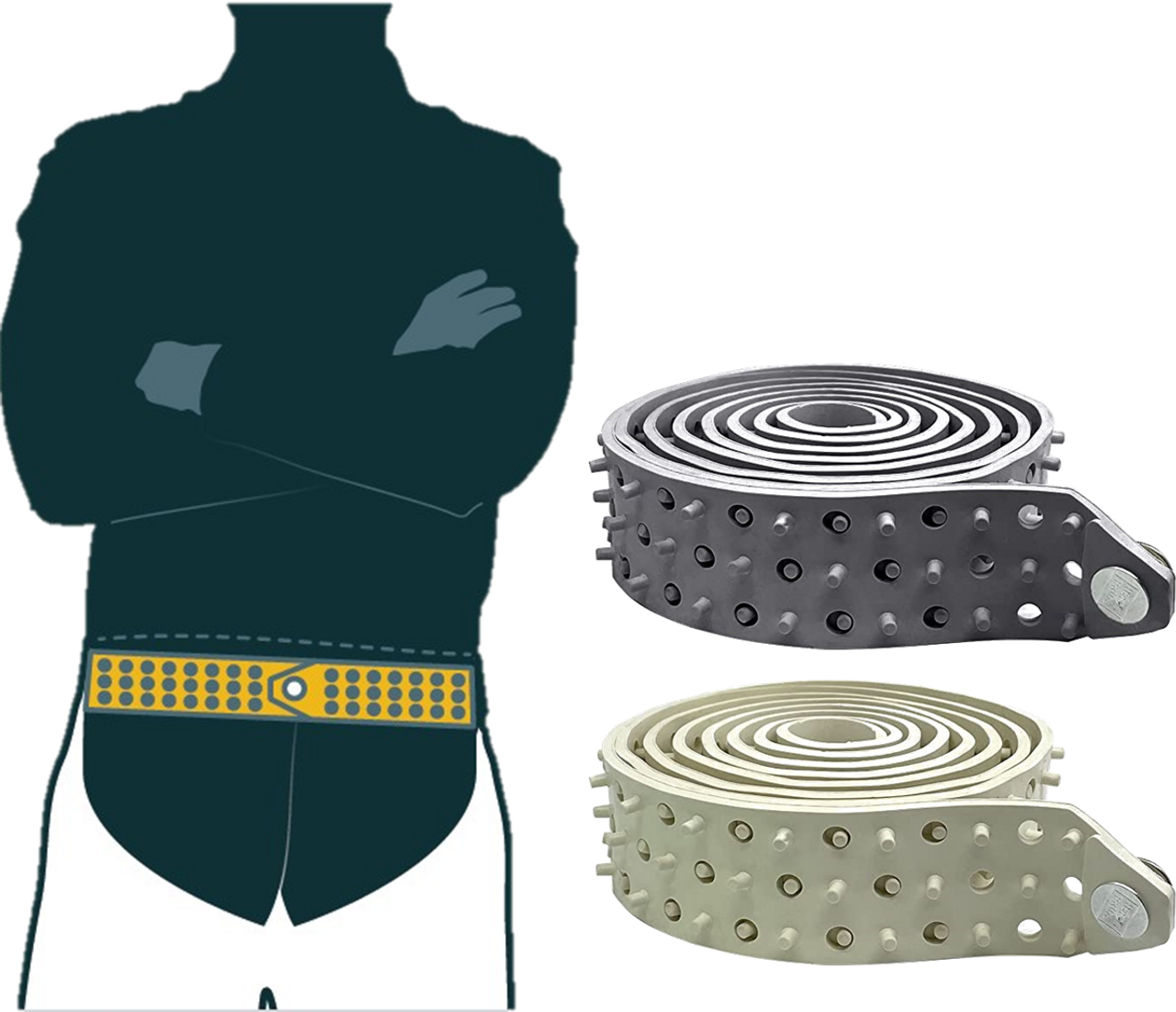 Shirt Tailor Rubber Belt - Adjustable Shirt Keeper