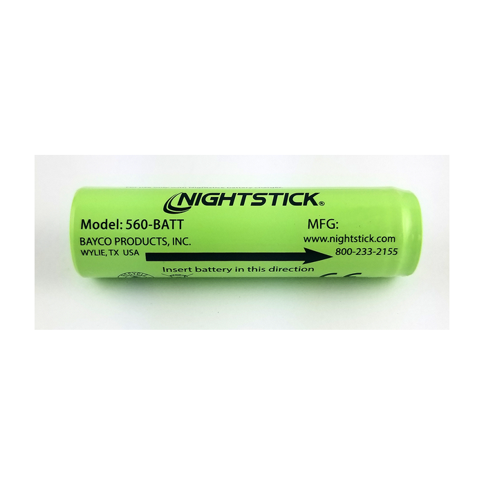Rechargeable Lithium-Ion Battery for Select Nightstick Flashlights