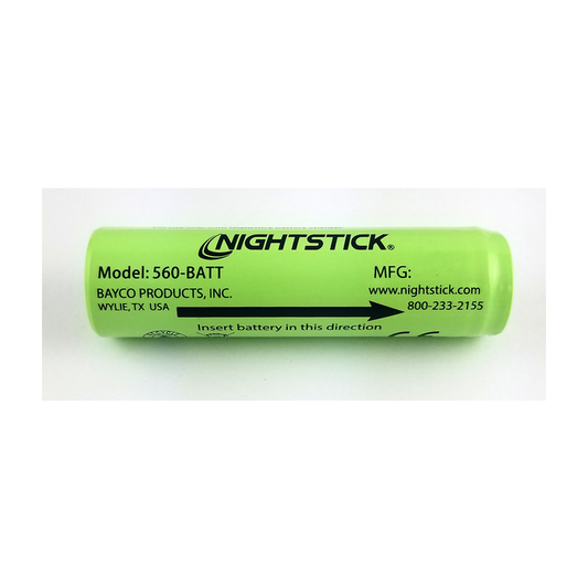 Rechargeable Lithium-Ion Battery for Select Nightstick Flashlights