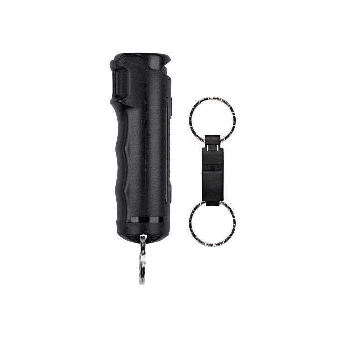 Pepper Gel w/ Quick Release Whistle Keychain
