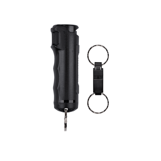Pepper Gel w/ Quick Release Whistle Keychain