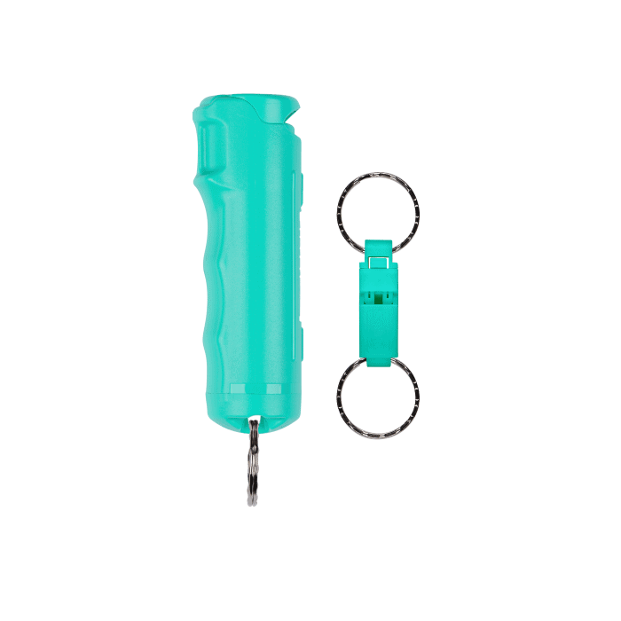 Pepper Gel w/ Quick Release Whistle Keychain