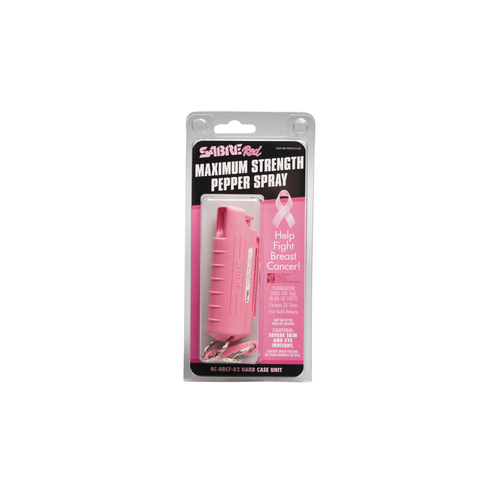 3-In-1 Key Case Pepper Spray W/ Quick Release Key Ring