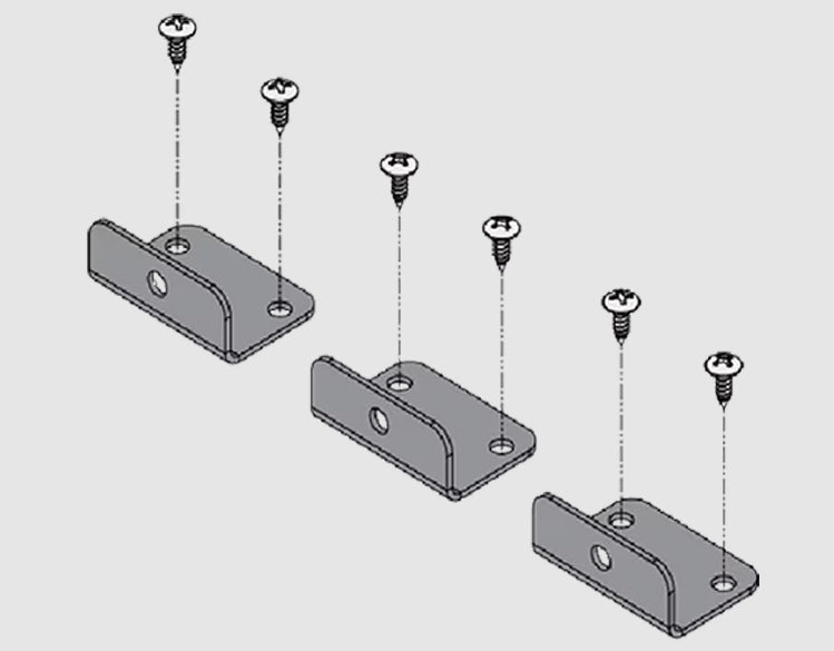 Mounting Kit for SL Running Light (Fits: Universal)