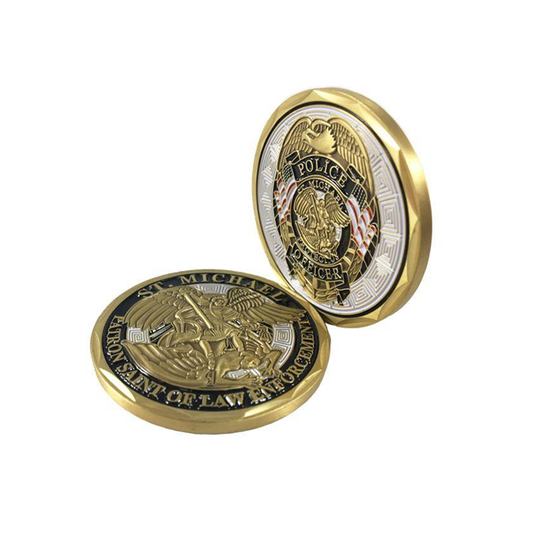 Saint Michael Challenge Coin
