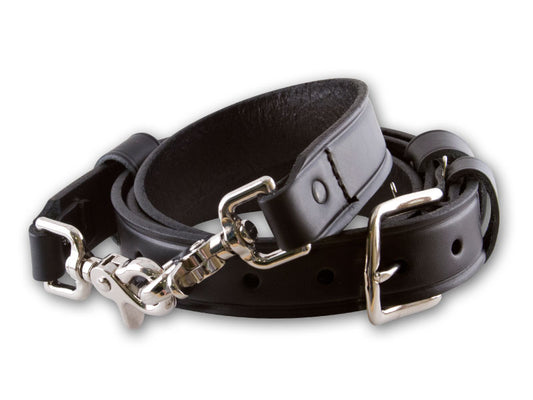 Leather Fireman Radio Strap