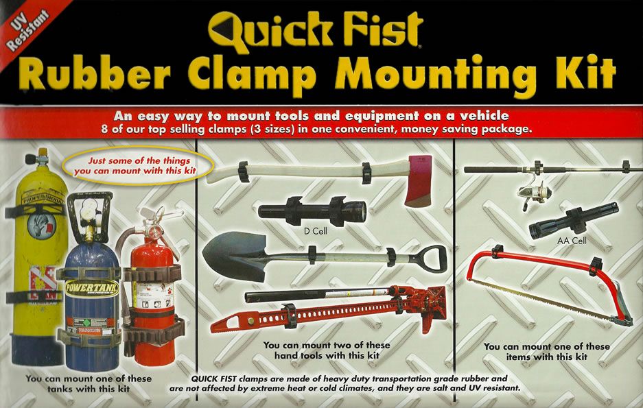 QUICK FIST Clamp Mounting Kit - Item #90010