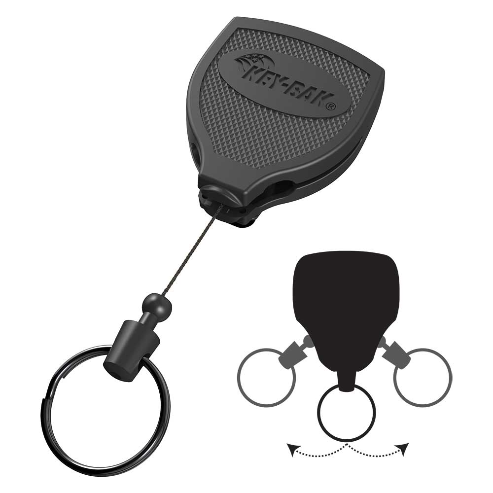 SUPER48 Plus Ambidextrous Heavy Duty Retractable Keychain