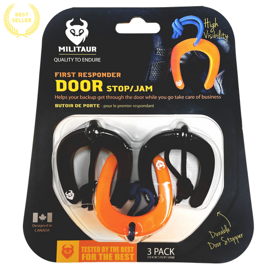 MILITAUR First Responder Door Stop/Jam (MULTI-3 Pack)