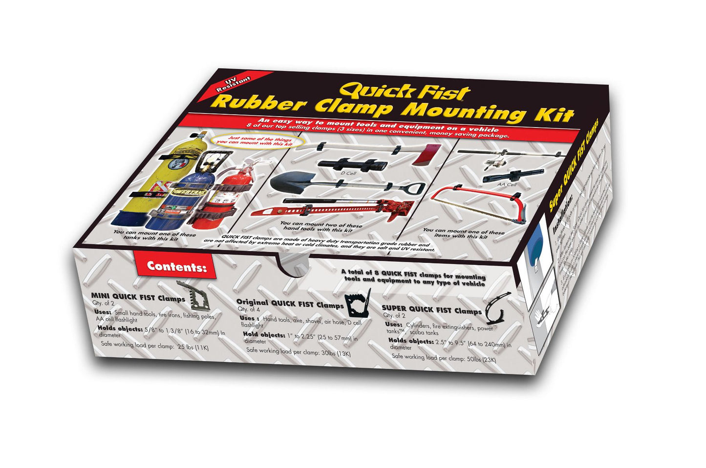 QUICK FIST Clamp Mounting Kit - Item #90010