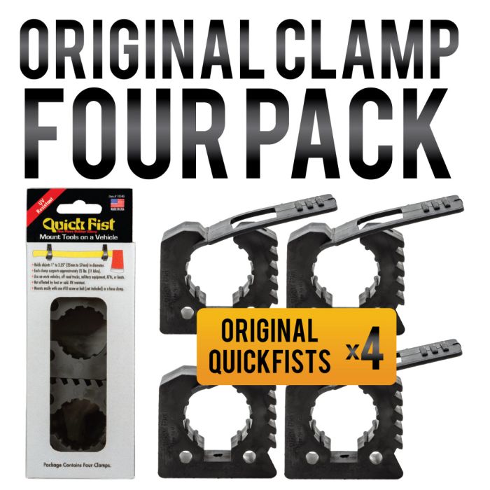 Four Pack - Original QUICK FIST clamp - Item #10040