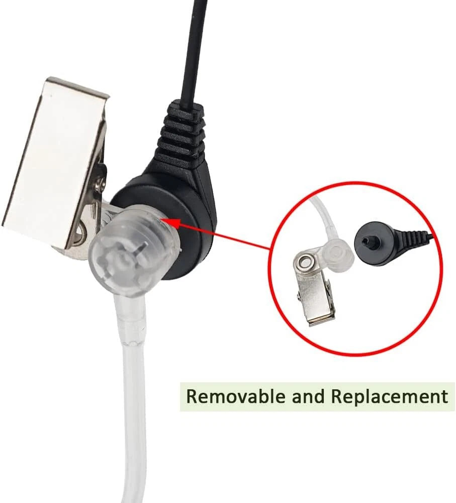 Earpiece Headset for Vertex VX-261 VX-230 VX-231 VX-298 VX350 VX351 VX180