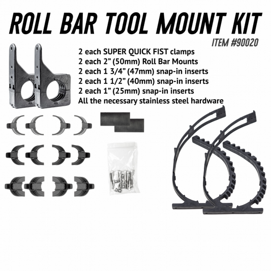 Roll Bar Tool Mount Kit - Item #90020