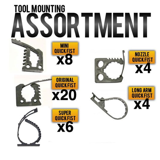 QUICK FIST Tool Mounting Assortment - Item #90099